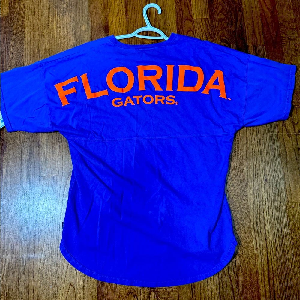 V-Neck Florida Gators Blue and Orange T-Shirt